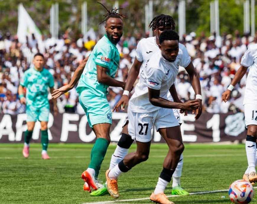 CAF Champions League: Fiston Mayele yatsinze Ibitego 2 byatandukanyije Pyramids na APR (Amafoto)