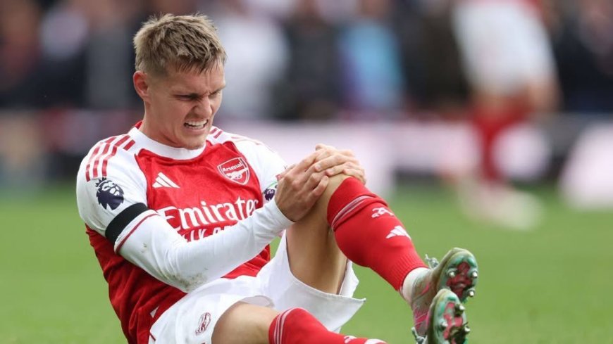 Arsenal confirm 'Martin Odegaard' MCL injury