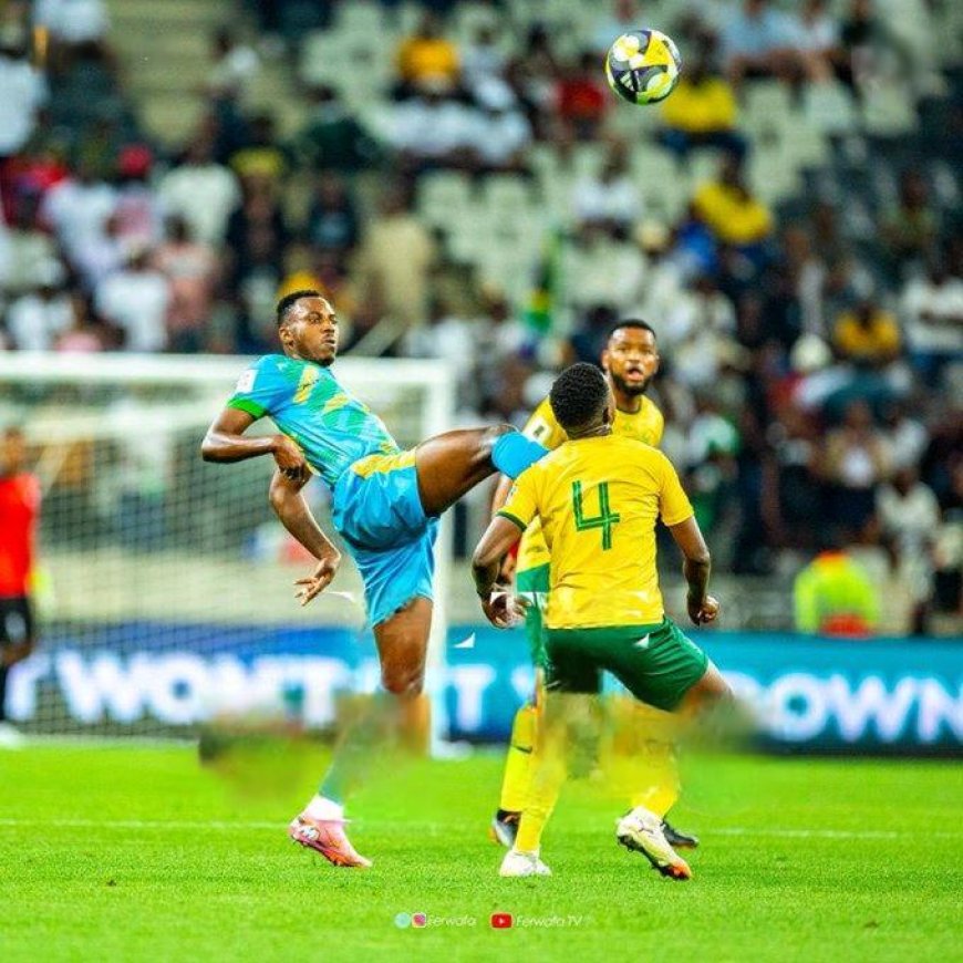 Amavubi yanyagiriwe muri Afurika y'Epfo, Bafana Bafana iyakatishirizaho itike y'Igikombe cy'Isi