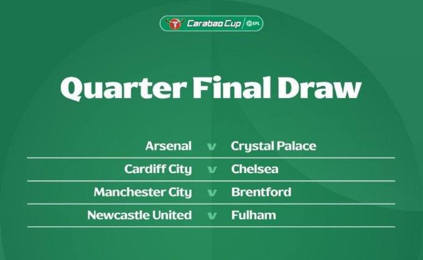 Carabao Cup Quarterfinal draw features all London derbies