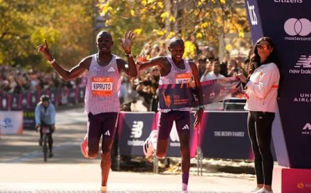 Athletics: Kenya sweep both podiums at the New York Marathon