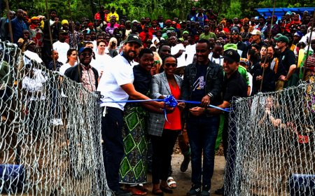 Gakenke: Bubakiwe Ikiraro cyo mu Kirere cyatwaye arenga Miliyoni 110 Frw (Amafoto)