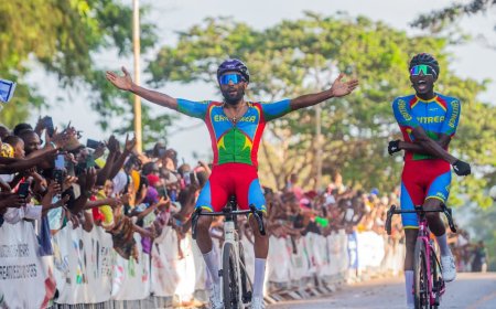 Eritrea's Merhawi Kudus crowned African Road Champion