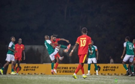 Amafoto: Al-Merreikh yasogongeje Kiyovu umurya wo muri Sudani