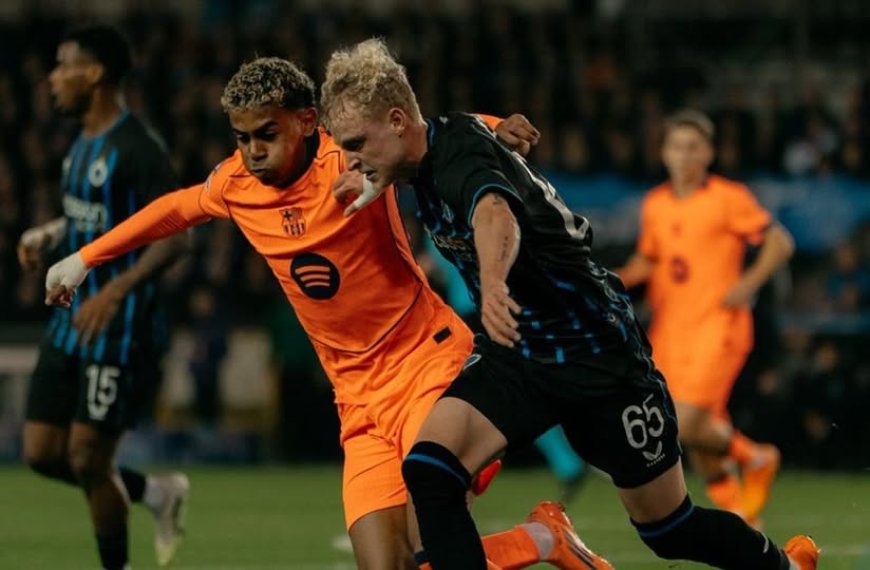 Champions League: Brugge shock Barca in Six-Goal thriller, Man City, Inter, Gala wins
