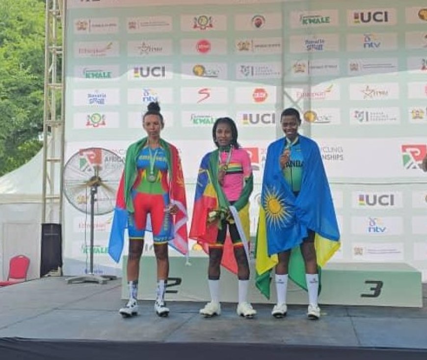 Yvonne Masengesho secures Bronze at the 2025 Road Cycling Championships