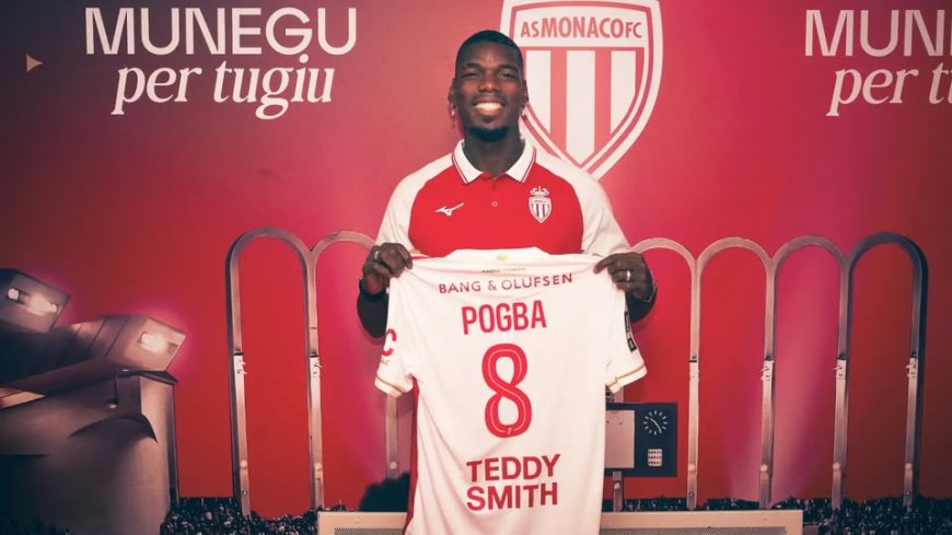 Pogba set for long-awaited Monaco debut after doping ban