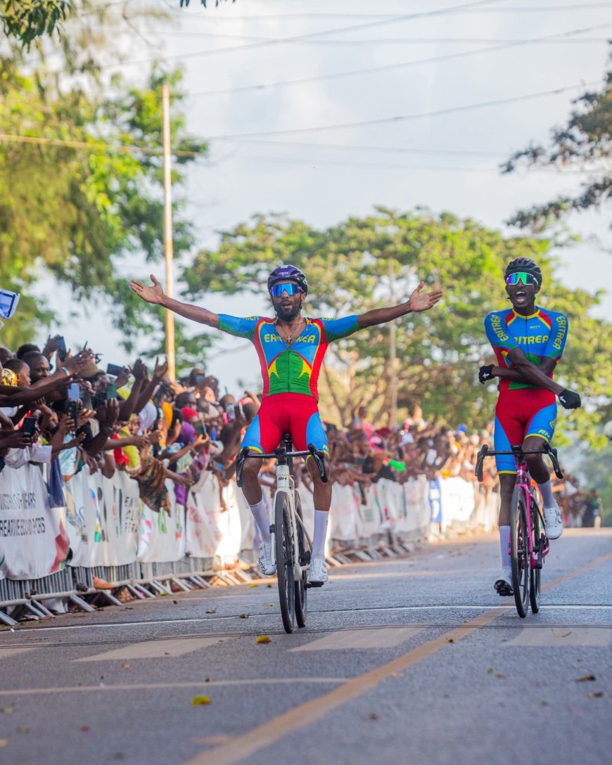 Eritrea's Merhawi Kudus crowned African Road Champion
