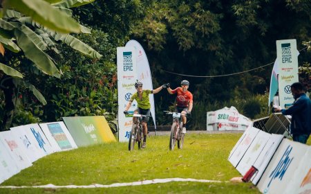 Amagare: Daniel Gathof na Bart Classens begukanye Etape ya kabiri ya Rwandan Epic 2025