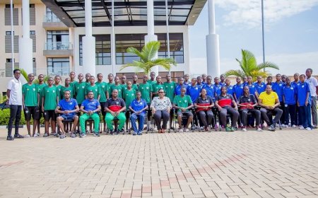 FERWAFA motivates U15 Boys and Girls before Kampala showdown
