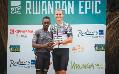 Rwandan Epic 2025: Kiptala, Lukas Baum begukanye Etape ya 4 yakiniwe mu Kinigi