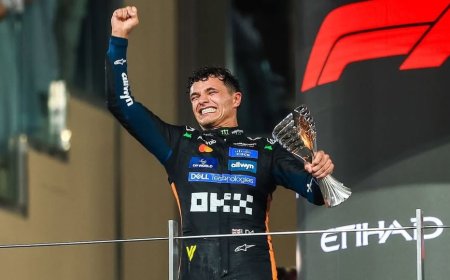 Lando Norris crowned historic Formula 1 World Champion after dominant season