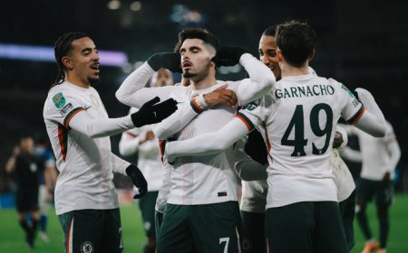 Chelsea edge Cardiff City to seal EFL Cup semi-final