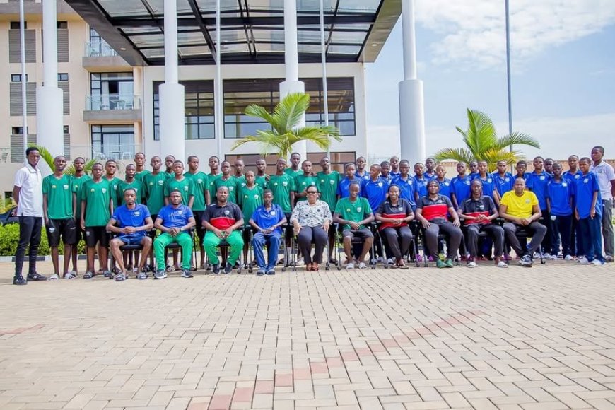 FERWAFA motivates U15 Boys and Girls before Kampala showdown