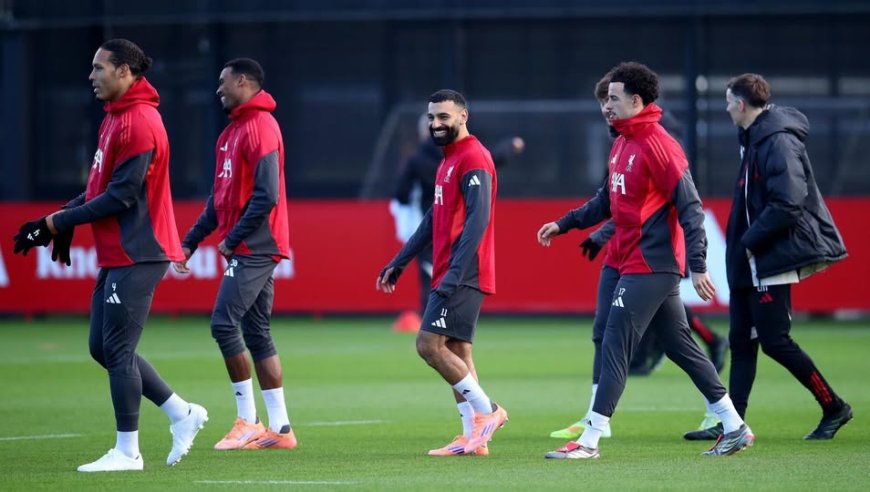Liverpool's Slot omit Salah from Champions League clash against Inter