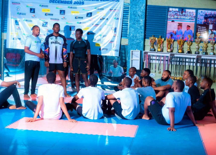 PHOTOS: GAMMA Rwanda holds second MMA technical training, welcoming 13 new Rwandan fighters