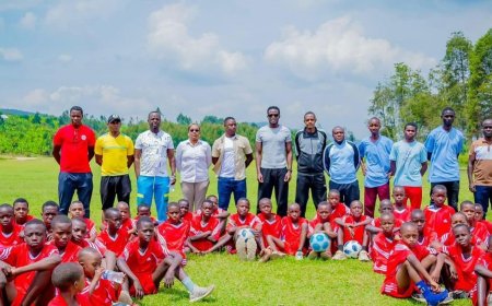 Ruhango: Mutsinzi Ange Launches Iwacu Football Academy to Boost Grassroots Football