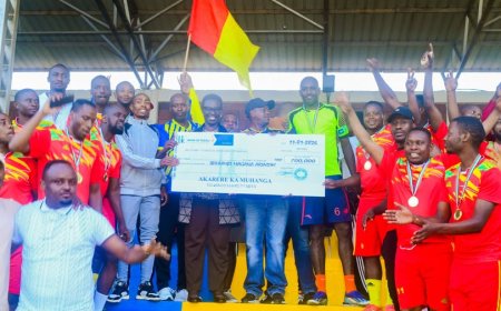 AMAFOTO: Les Onze du Dimanche yegukanye Shampiyona y’abakuze mu Karere ka Muhanga