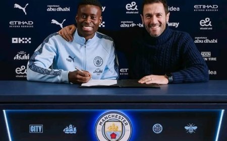Marc Guehi completes £20m move to Man City from Palace