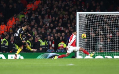 PHOTOS: Late Cunha rocket sends Carrick’s Man Utd to shock League leaders Arsenal
