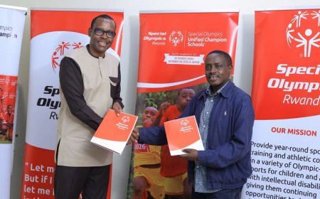 Ambasaderi Karabaranga yagizwe umuyobozi wa Special Olympics Rwanda (Amafoto)
