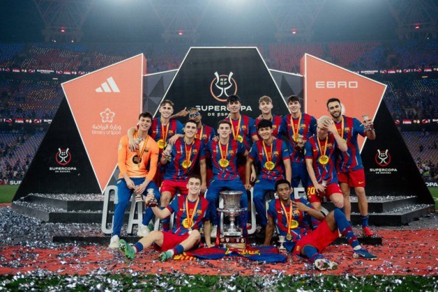 PHOTOS: Raphinha double downs Real Madrid as Barcelona crowned Supercopa champions