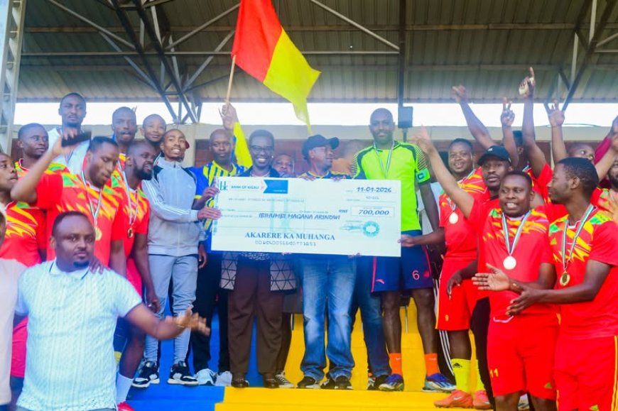 AMAFOTO: Les Onze du Dimanche yegukanye Shampiyona y’abakuze mu Karere ka Muhanga