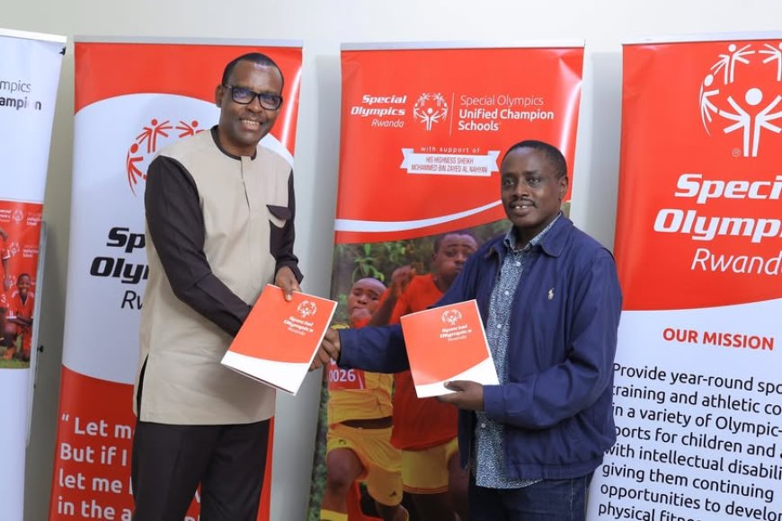 Ambasaderi Karabaranga yagizwe umuyobozi wa Special Olympics Rwanda (Amafoto)
