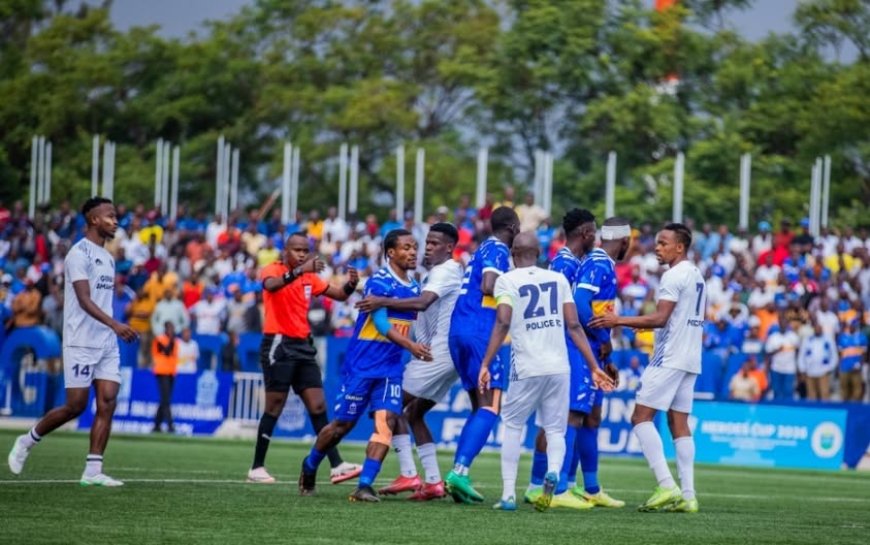 Igikombe cy’Intwari: Penaliti itavuzweho rumwe yafashije Police FC gusezerera Rayon Sports (Amafoto)