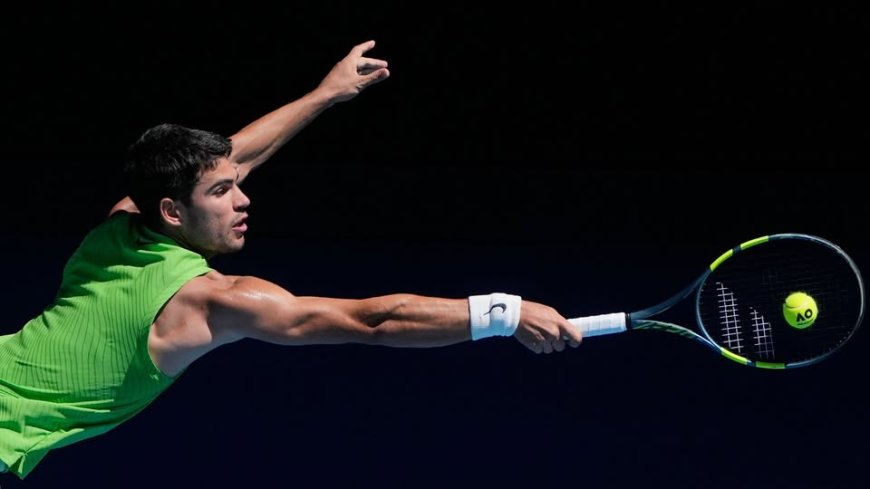 Australian Open: Alcaraz outlasts Zverev after 5 hours 27 minutes in record-breaking Semi-Final