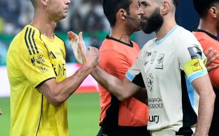 Ronaldo claims Saudi league favoritism as Benzema's Al Hilal rise fuels tension
