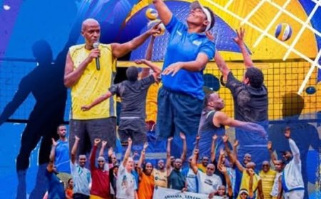 Abanyuze muri “Amasata na Les Colombes” bagiye kongera kwiyibutsa ibihe byabaranze muri Volleyball