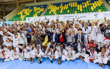 PHOTOS: THF celebrates 10 Years empowering Refugee Athletes at Kigali Festival