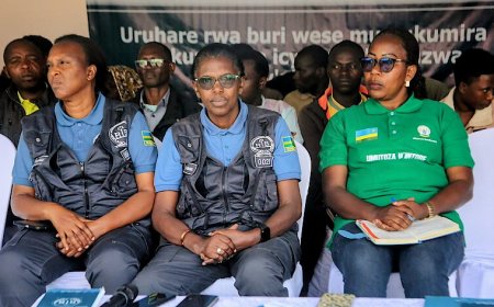 RIB n'Akarere ka Burera binjiye mu bukangurambaga bwo kurwanya no gukumira icuruzwa ry'abantu (Amafoto)