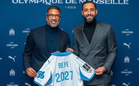 Habib Beye named Marseille Head Coach until 2027