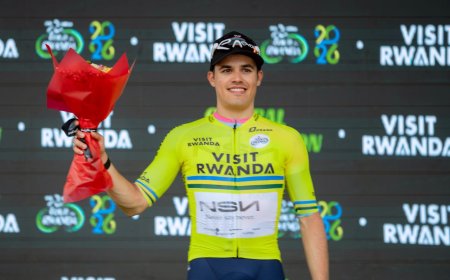 Tour du Rwanda 2026: Martí Soriano yegukanye Etape ya 2 ahita anambara Umwenda w’Umuhondo (Amafoto)