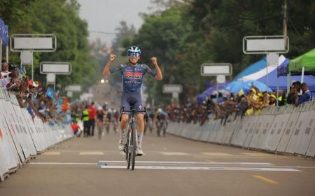 Henrique Ribeiro yegukanye Etape ya 7 ya Tour du Rwanda 2026 (Amafoto)