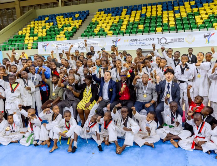 PHOTOS: THF celebrates 10 Years empowering Refugee Athletes at Kigali Festival