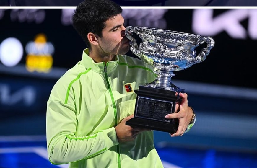 Tennis: Alcaraz topples Djokovic to claim historic Australian Open title