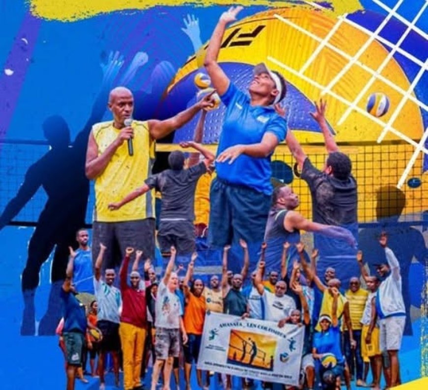 Abanyuze muri “Amasata na Les Colombes” bagiye kongera kwiyibutsa ibihe byabaranze muri Volleyball