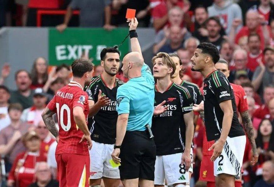 65 players have been red-carded this season in Europe's top 5 leagues