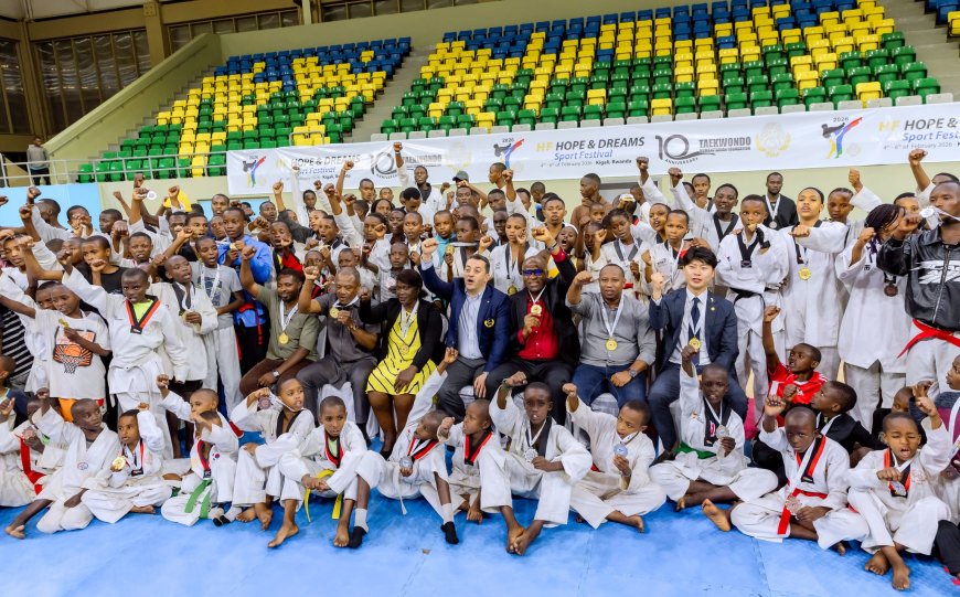 PHOTOS: THF celebrates 10 Years empowering Refugee Athletes at Kigali Festival