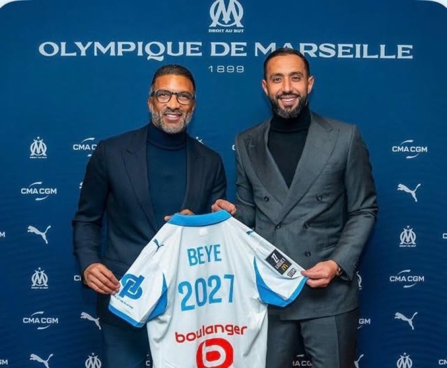 Habib Beye named Marseille Head Coach until 2027