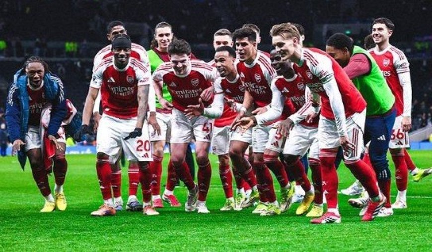 Premier League: Eze, Gyokores inspires Arsenal to Five-Point lead in North London Derby