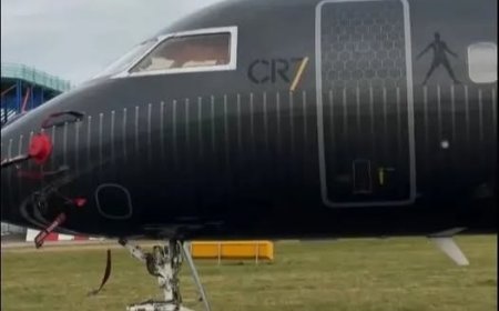 Cristiano Ronaldo’s private jet leaves Saudi Arabia following Iran bombing