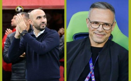 Morocco’s outgoing coach Regragui explains controversy with successor Ouahbi