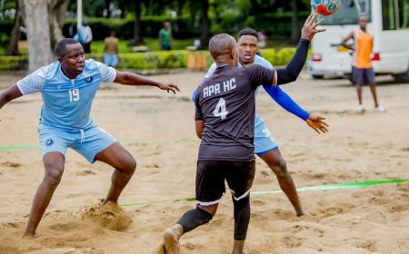 PHOTOS: APR HC beat Police HC to Crowned Beach Handball Champions