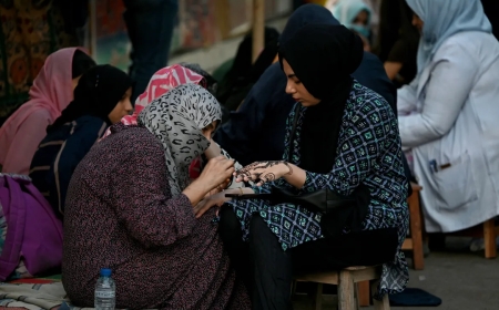 PHOTOS: Muslims mark Eid al-Fitr Worldwide under shadow of War