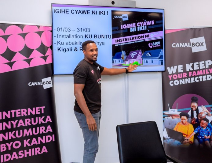 CanalBox Rwanda introduces free home Internet installation for new customers