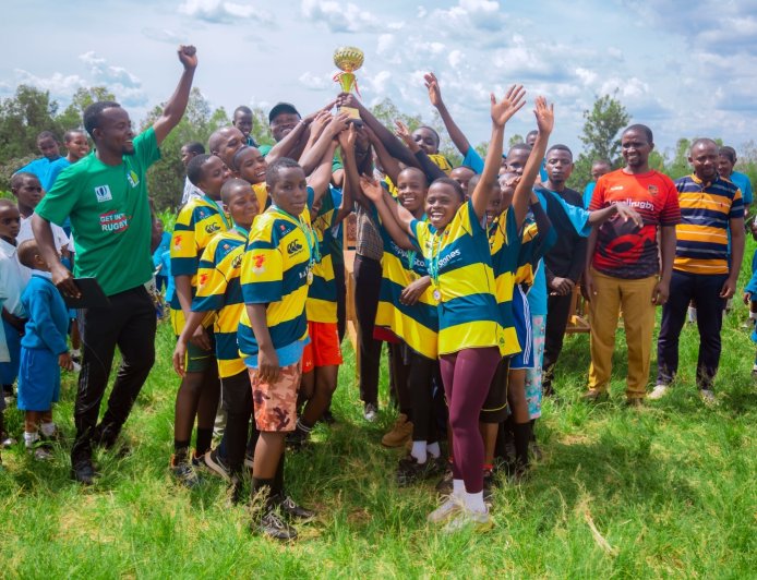 Amafoto: GS Kamabare yegukanye Phase 1 y’Irushanwa rya T1 Rugby